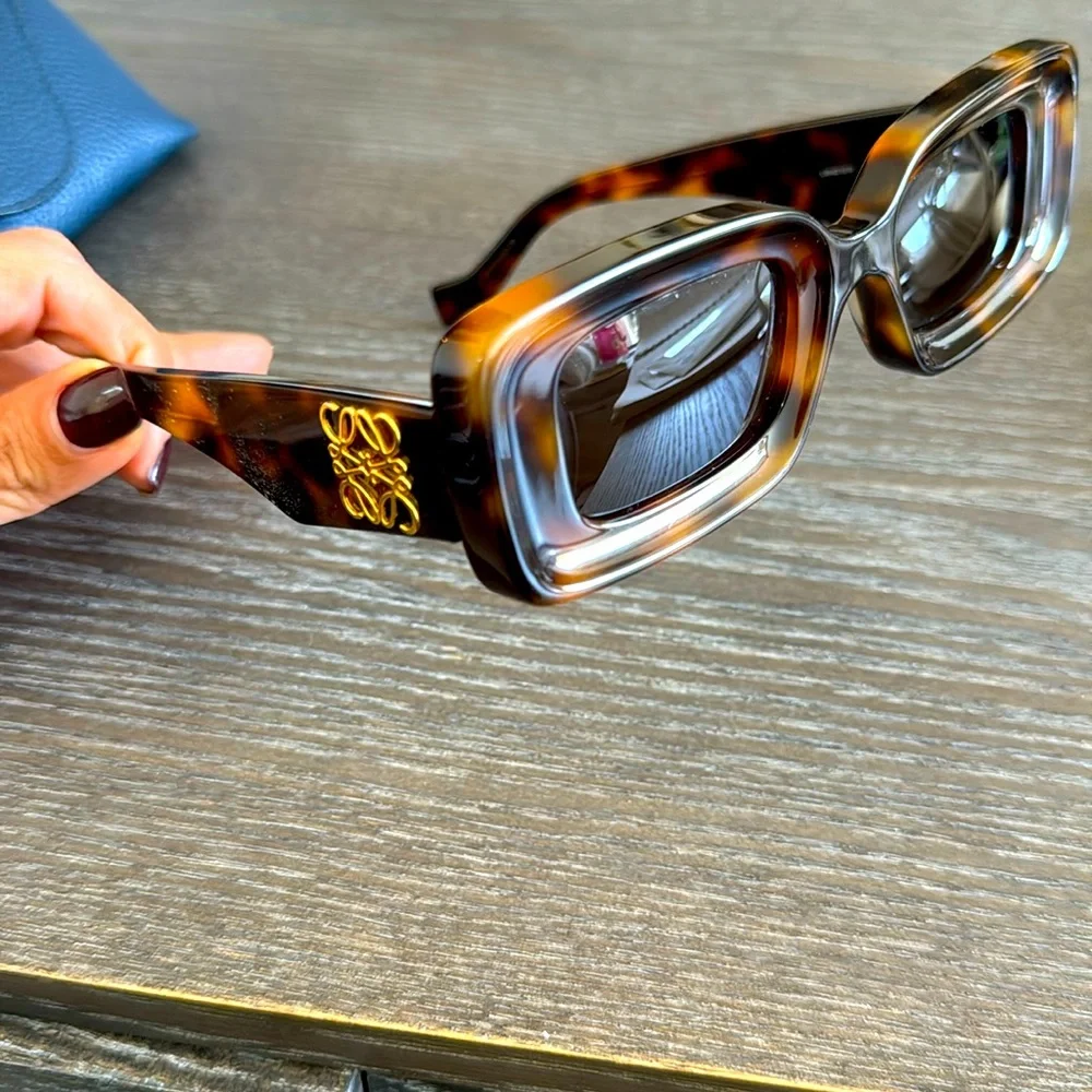 Loewe Anagram Tortoise Shell Sunglasses. Authentic.